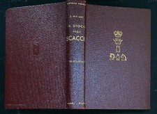 IL GIOCO DEGLI SCACCHI MILIANI  LUIGI HOEPLI 1954  BROSSURA