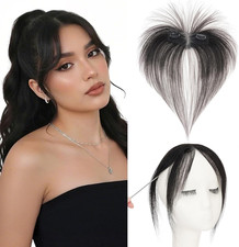 Frangia Clip Capelli Veri 100%