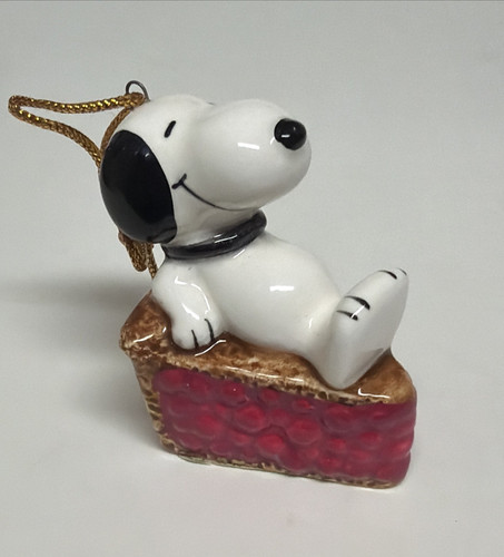 Ornamento ceramica snoopy - ceramica,