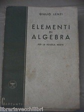 ELEMENTI DI ALGEBRA Giulio