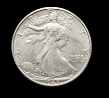 Etats-unis / USA,  1/2 Half dollar Liberty 1942 Superbe 