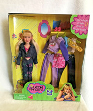 Nuovo set vintage Dakin Disney Lizzie McGuire Hilary Duff bambola moda e accessori 
