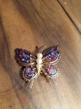 Vintage Spilla Farfalla