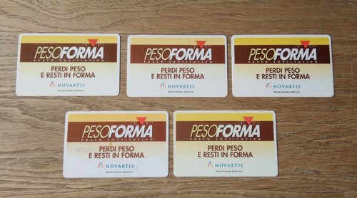 Serie viacard pesoforma - serie,