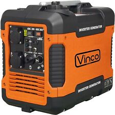 Generatore di corrente inverter 2 kw silenziato portatile benzina 4T VINCO 