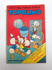 topolino libretto 220 prima edizione con bollino e figurine Disney Mondadori