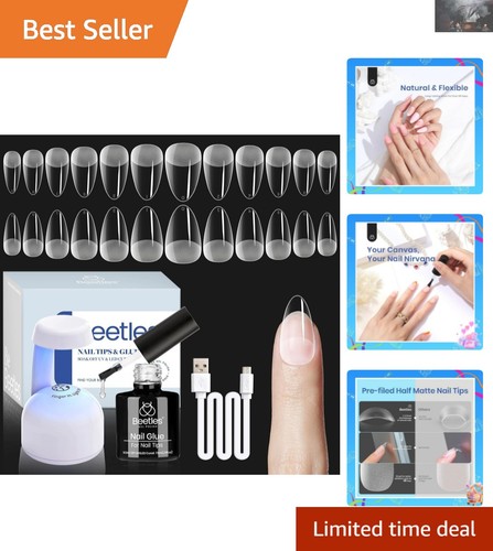 Luxury gel nail kit with - with, 504