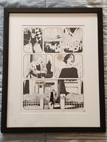 Tavola originale dylan dog - tavola,