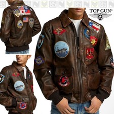 Giacca pelle top gun - pelle,