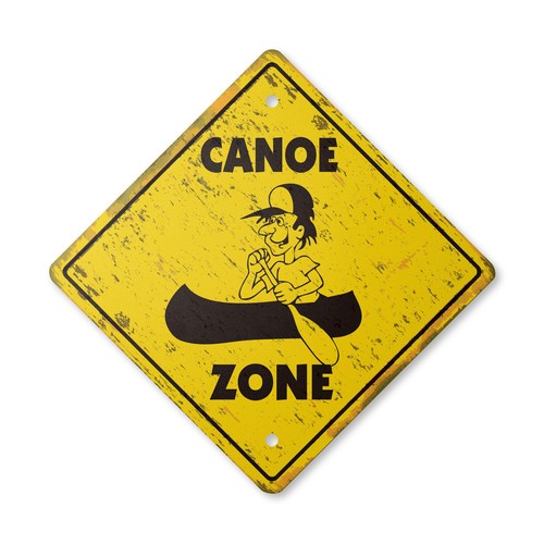 Insegna canoa vintage - canoa,