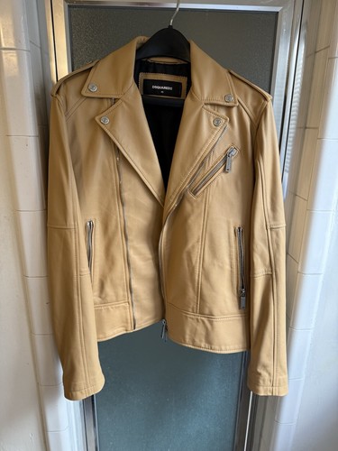 Dsquared2 leather jacket - dsquared2,