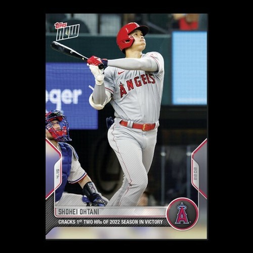 2022 topps now shohei - now, #58