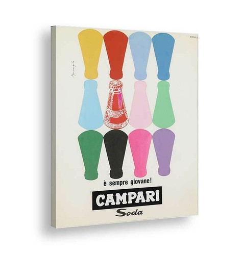 Campari soda tela canvas - campari,
