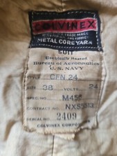 Tuta vintage US Navy Colvinex