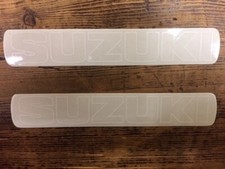 COPPIA ADESIVI GRAFICHE MOTO SUZUKI  - NUOVI DELL'EPOCA