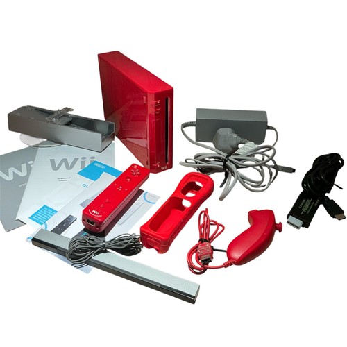 Console nintendo wii rossa - nintendo,