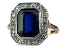 Anello donna antico oro rosa