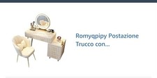 Toilette trucco con sgabello - toilette,