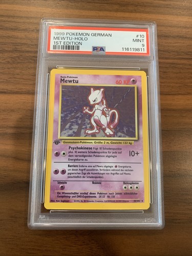 Pokemon 1999 tedesco - mewtwo, 1a