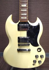 (Gibson) SG 1961 Reissue Classic White Made in USA Solid Body Chitarra elettrica