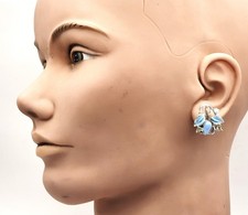 Orecchini Clip-On In Smalto