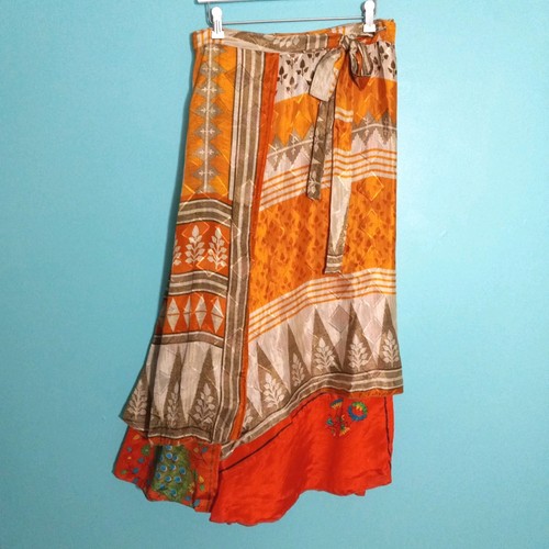 Maxi gonna avvolgente indian - gonna,