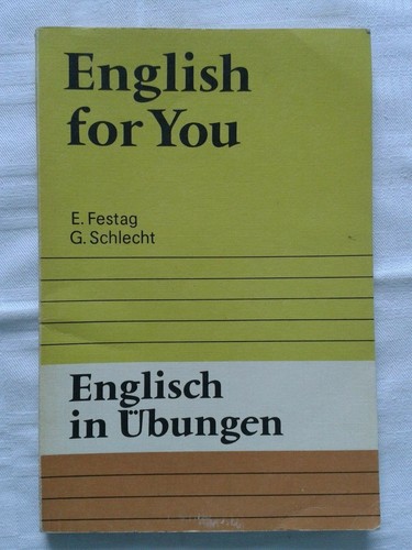English for you - for, in