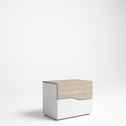 Comodino con cassetti - con, 2