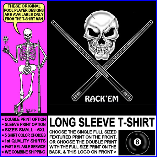 Maglietta rack skull and - maglietta,