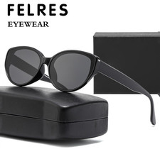 Occhiali da sole nuovi protezione UV per uomo donna moda ovali outdoor paralume 