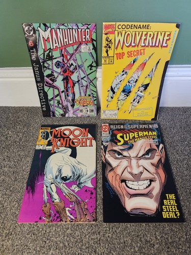 Vintage superhero comic - vintage,