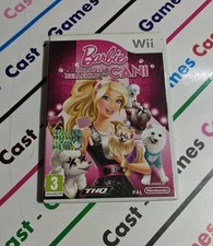 NINTENDO WII BARBIE E IL SALONE DI BELLEZZA PER CANI ITALIANO COME NUOVO