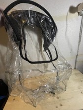 Parapioggia Scudo Protezione Adatto A Bugaboo Bambino Passeggino Nero Clear