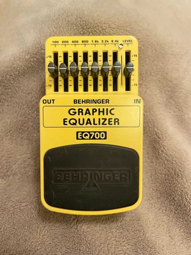 Behringer eq700 pedale - eq700, per