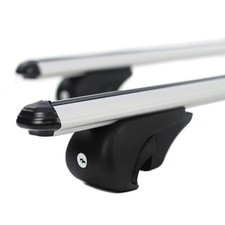 Portapacchi Tetto Alpha  argento per VOLKSWAGEN TIGUAN 2007-2016 SUV