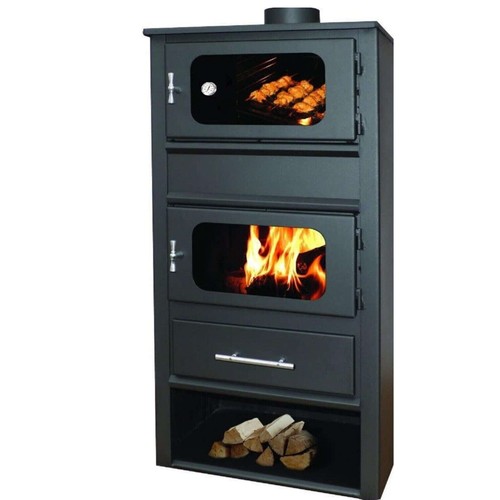 Stufa legna carbone con - stufa,