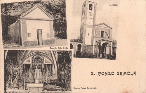 Pavia ponzo semola vedutine - s.,