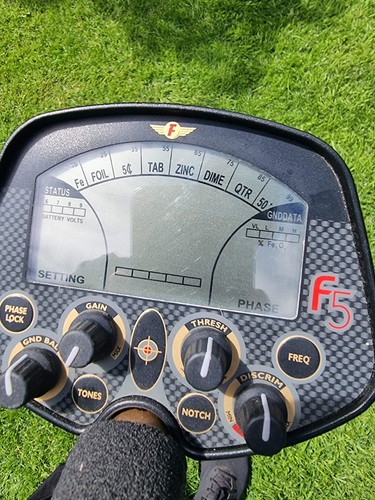 Metal detector fisher come - metal,