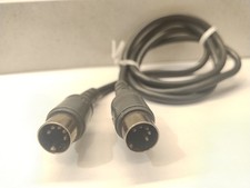 AKAI cavo audio vintage DIN 5 poli maschio per registratore a cassette o bobine