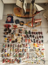 Lot playmobil bateau pirate - lot,