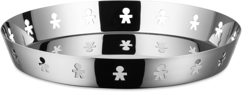 Mini piatto tondo argento - tondo,