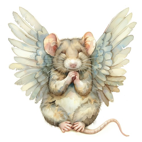 Adesivi ratti angeli - adesivi,