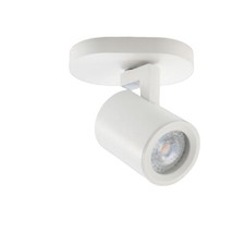 Plafoniera lampada da soffitto faretto direzionabile e attacco per lampade GU10