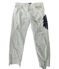Jeans Zara uomo tg 36 bianco