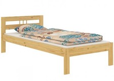 Solido elegante letto - in, pino