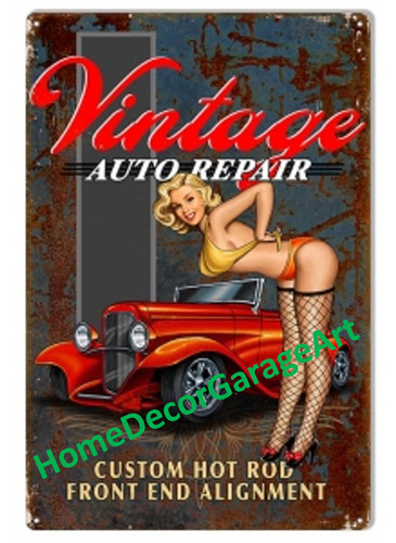 Vintage hot rod auto - rod,