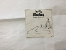 CATALOGO DEPLIANT ISTRUZIONI PISTA BRUCIA PISTA MATTEL SIZZLERS MONTECARLO 1969.