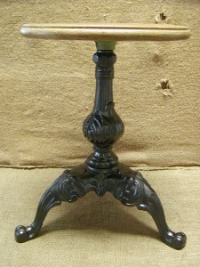 Antico sgabello tavolo - sgabello,