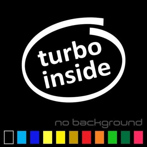 Adesivo turbo interno vinile - turbo,