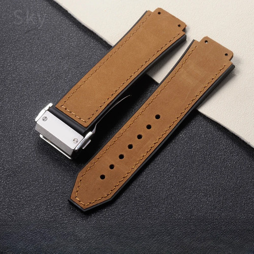 Cinturino orologio pelle mm - pelle,